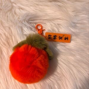Chinese New Year Orange Persimmon Keychain